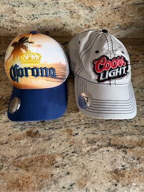 Vintage Collectors “Corona & Coors” Bottle Opener Hats